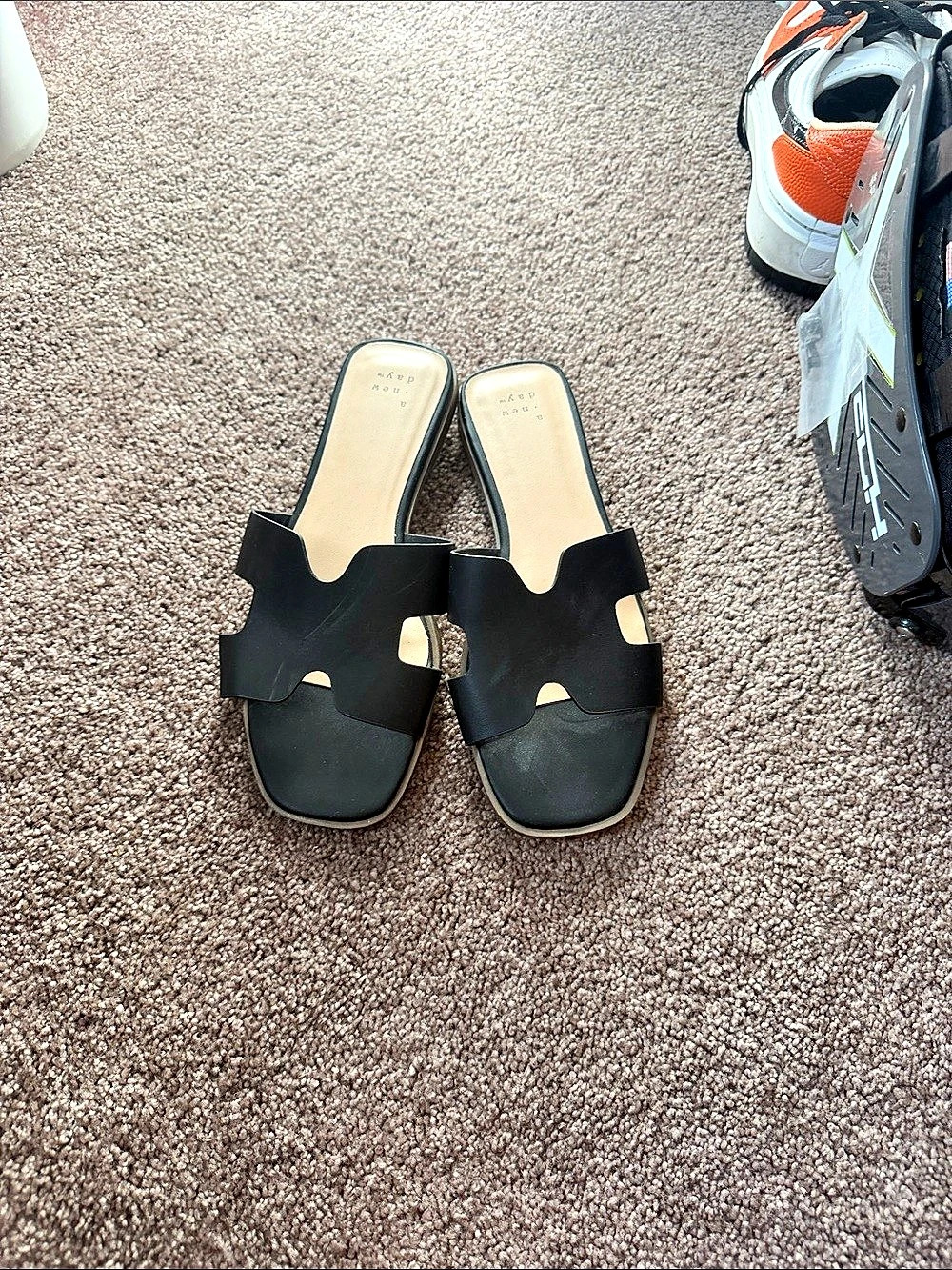 A New Day Nina Slide Sandals Women's Black